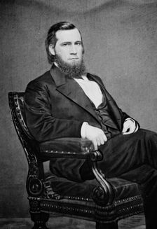 Lucius Quintus Cincinnatus Lamar, between 1855 and 1865. Creator: Unknown
