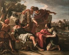 Lucius Quinctius Cincinnatus, 1705-1709. Creator: Ricci, Sebastiano (1659-1734)