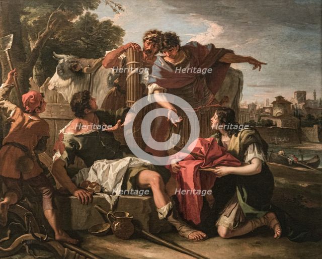 Lucius Quinctius Cincinnatus, 1705-1709. Creator: Ricci, Sebastiano (1659-1734).