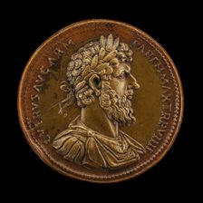Lucius Verus, Emperor, reigned A.D. 161-169 [obverse]. Creator: Giovanni da Cavino