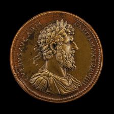 Lucius Verus, Emperor, reigned A.D. 161-169 [obverse]. Creator: Giovanni da Cavino