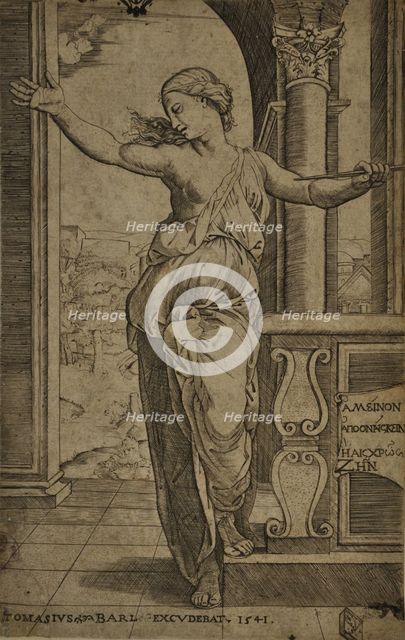 Lucretia, 1541.