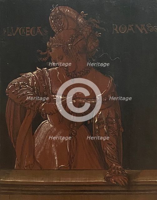Lucretia, 1517. Creator: Nicolas Manuel Deutsch.