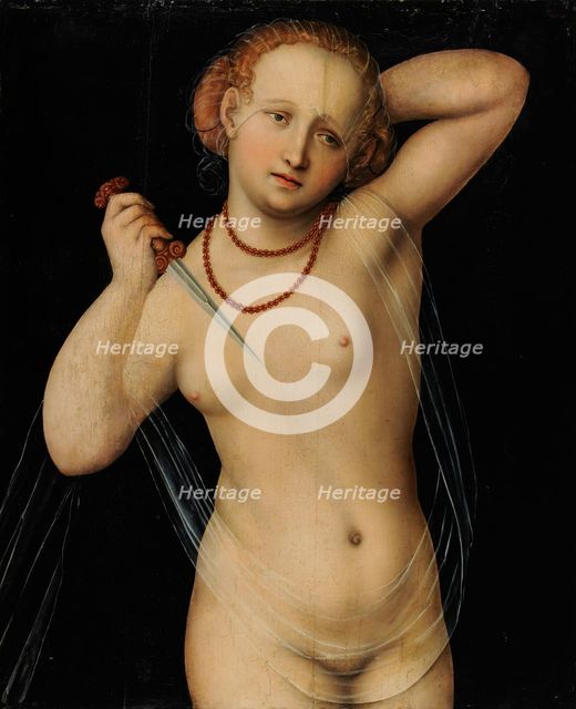 Lucretia, 1525. Creator: Lucas Cranach the Elder.