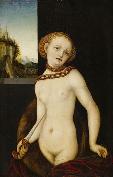 Lucretia, 1530. Creator: Lucas Cranach the Elder