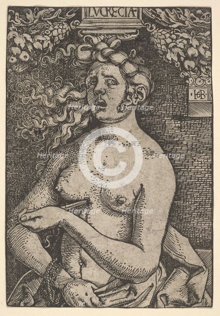 Lucretia, ca. 1519. Creator: Hans Baldung.