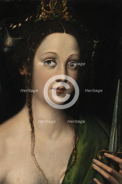 Lucretia, ca 1535-1540. Creator: Grazia (da Pistoia), Leonardo (1502-1548).