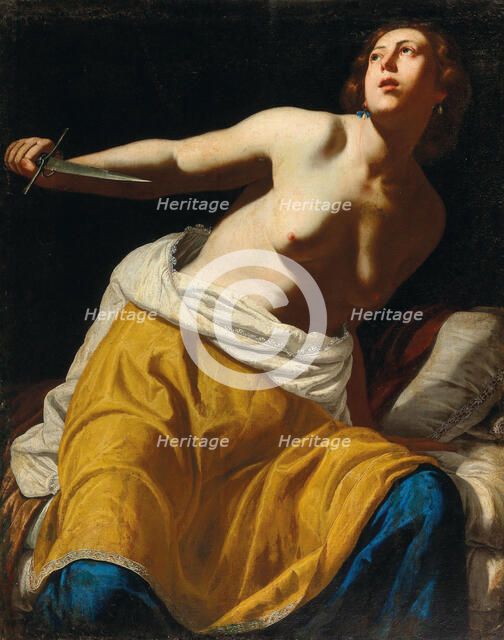 Lucretia, ca 1640-1645. Creator: Gentileschi, Artemisia (1598-1653).