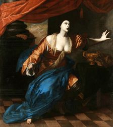 Lucretia, ca 1630-1634. Creator: Stanzione, Massimo (ca. 1585-ca. 1658)