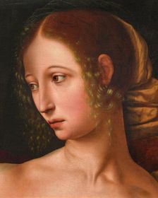 Lucretia. Creator: Hemessen, Jan Sanders, van (c. 1500-c. 1566)