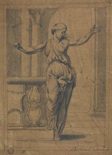 Lucretia, n.d. Creator: After Raffaello Sanzio, called Raphael Italian, 1483-1533