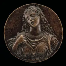 Lucretia Stabbing Herself, late 15th - early 16th century. Creator: Moderno