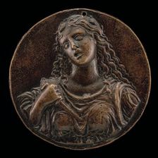 Lucretia Stabbing Herself, late 15th - early 16th century. Creator: Moderno