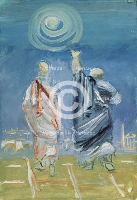 Lucretius Points to the Sun. Artist: Yermolayeva, Vera Mikhailovna (1893-1938)
