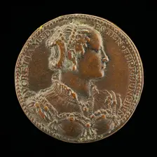 Lucrezia de Medici, 1545-1561, Daughter of Cosimo I, First Wife of Alfonso II d'Este 1558 [reverse] Creator: Domenico Poggini