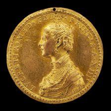 Lucrezia de Medici, 1545-1561, Daughter of Cosimo I, First Wife of Alfonso II d'Este 1558, 1558. Creator: Pastorino Pastorini
