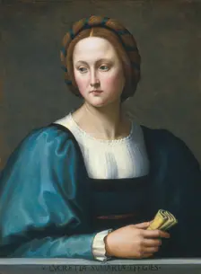Lucrezia Sommaria, c. 1510. Creator: Ridolfo Ghirlandaio