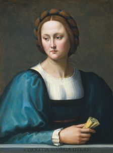 Lucrezia Sommaria, c. 1510. Creator: Ridolfo Ghirlandaio