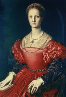 Lucrezia Panchiatichi c1540. Artist: Agnolo Bronzino