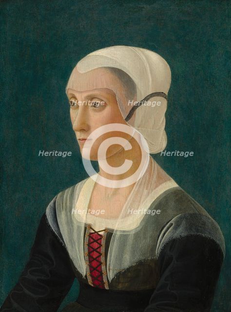 Lucrezia Tornabuoni, c. 1475. Creator: Domenico Ghirlandaio.
