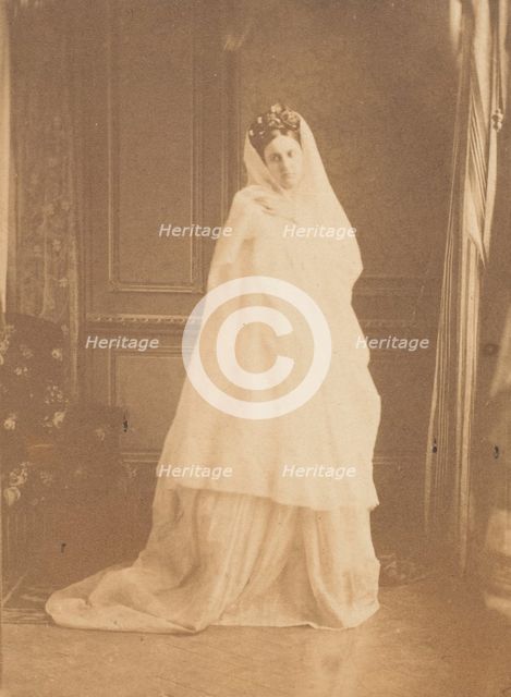 Lucréce (ou la Vestale), 1860s. Creator: Pierre-Louis Pierson.