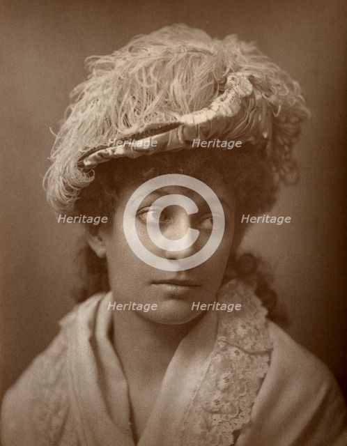 Lucy Buckstone, British actress, 1884.  Artist: St James's Photographic Co