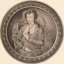 Lucy Harrington, Countess of Bedford c1610, (1904). Artist: Isaac Oliver I
