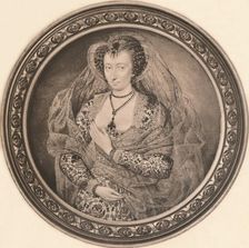 Lucy Harrington, Countess of Bedford c1610, (1904). Artist: Isaac Oliver I