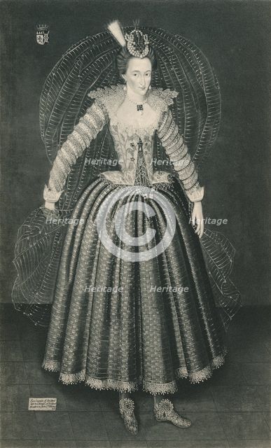 'Lucy Harrington, Countess of Bedford', c16th century (1904). Artist: Marcus Gheeraerts, the Younger.