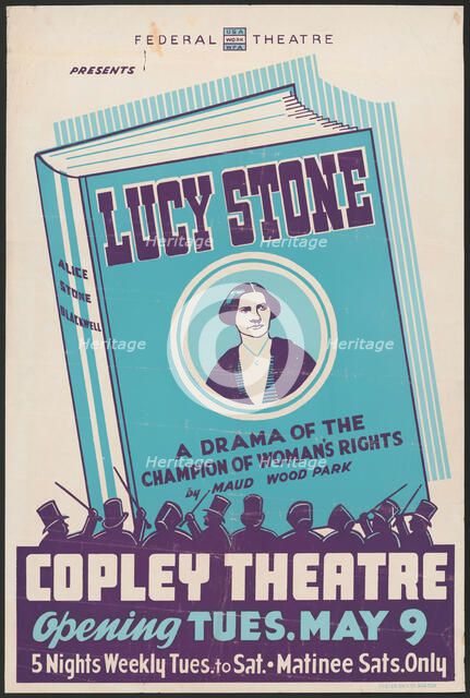 Lucy Stone, Boston, 1939. Creator: Unknown.