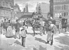 Ludgate Circus 1891. Creator: William Luker