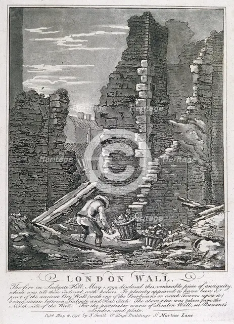 Ludgate Hill, London, 1792. Artist: John Thomas Smith