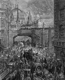 Ludgate Hill London, 1872