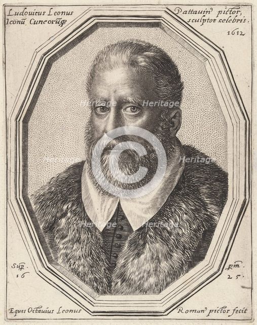 Ludovico Leoni, 1625. Creator: Ottavio Mario Leoni.