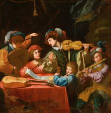 Ludovisi Concert. Creator: Spada, Leonello (1576-1622)