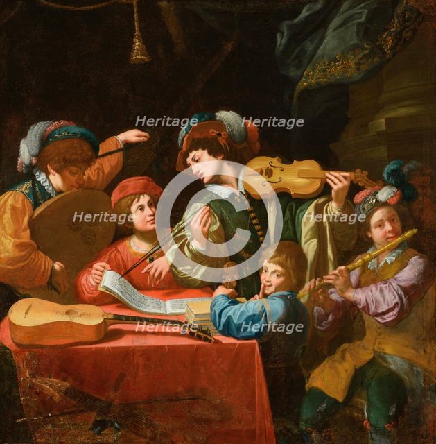 Ludovisi Concert. Creator: Spada, Leonello (1576-1622).