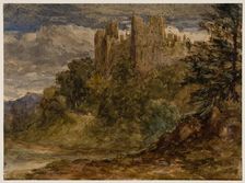 Ludlow Castle, 19th century. Creator: David Cox the elder