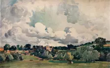 Ludlow Castle c1880. Artist: Alfred William Rich