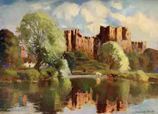 Ludlow Castle, Shropshire 1924-1926.Artist: Louis Burleigh Bruhl