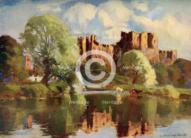 'Ludlow Castle, Shropshire', 1924-1926.Artist: Louis Burleigh Bruhl
