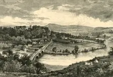 Ludlow, from Whitcliffe 1898. Creator: Unknown