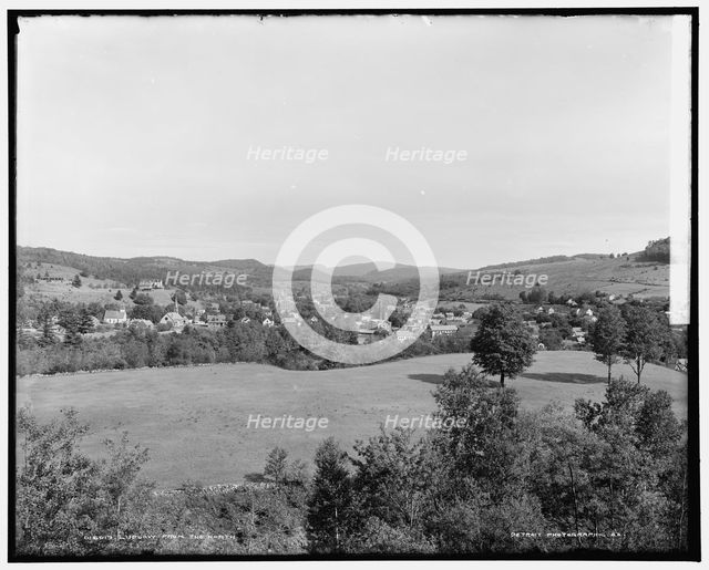 Ludlow from the north, between 1900 and 1906. Creator: Unknown.