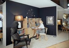 Ludwig Baumann, Grand Central Palace Exhibit, 1951. Creators: Gottscho-Schleisner, Inc, Ludwig Baumann