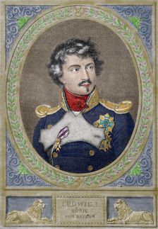 Ludwig I of Bavaria, 1880. Creator: Unknown