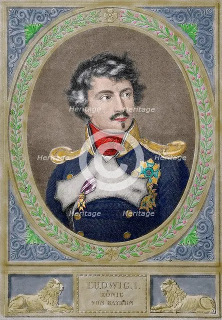 Ludwig I of Bavaria, 1880. Creator: Unknown.