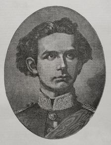Ludwig II of Bavaria, (1845-1886), King of Bavaria (1864-1886), 1871. Creator: Unknown