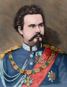Ludwig II of Bavaria, 1885. Creator: Rico