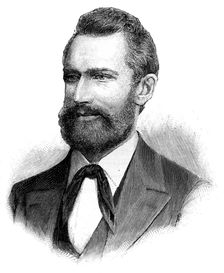 Ludwig Leichhardt, 19th century Prussian explorer and naturalist, (1900)