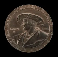 Ludwig Senfl (Sennfel), c. 1486-1542/1543, German Musician and Composer [obverse]. Creator: Friedrich Hagenauer