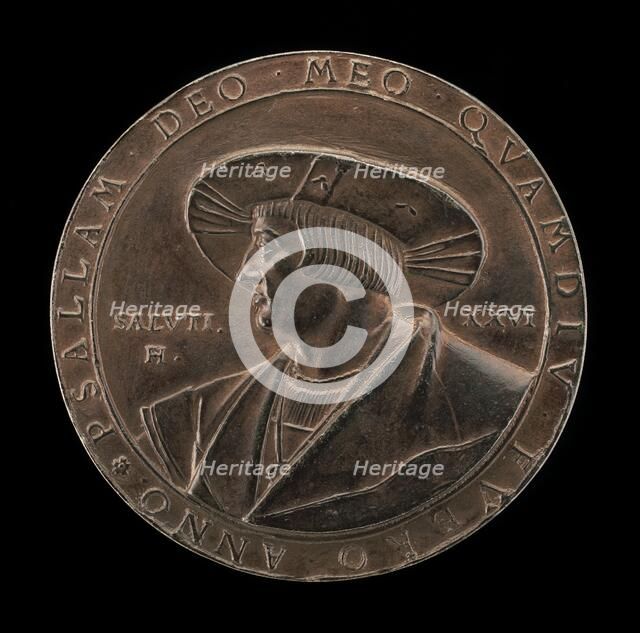 Ludwig Senfl (Sennfel), c. 1486-1542/1543, German Musician and Composer [obverse]. Creator: Friedrich Hagenauer.